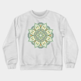 Colorful Mandala, mandala-design, mandala-art, geometric, abstract, mandala and spirituality, colorful, rainbow, mandala pattern, mandala flower patterns, Flower Mandala ,Spirituality Crewneck Sweatshirt